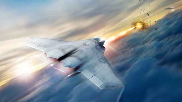 caza avion laser lockheed martin 1