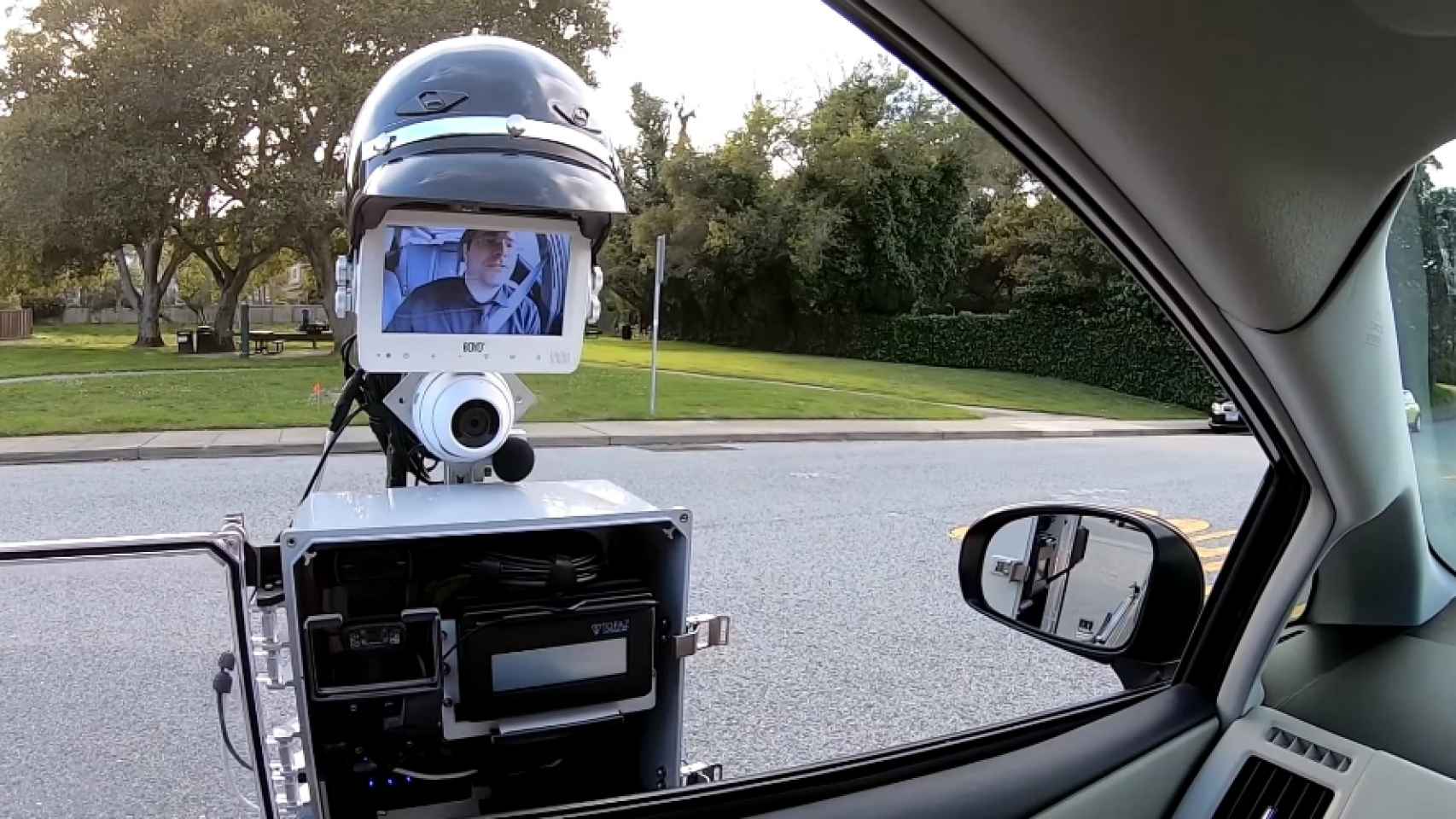 robot policía