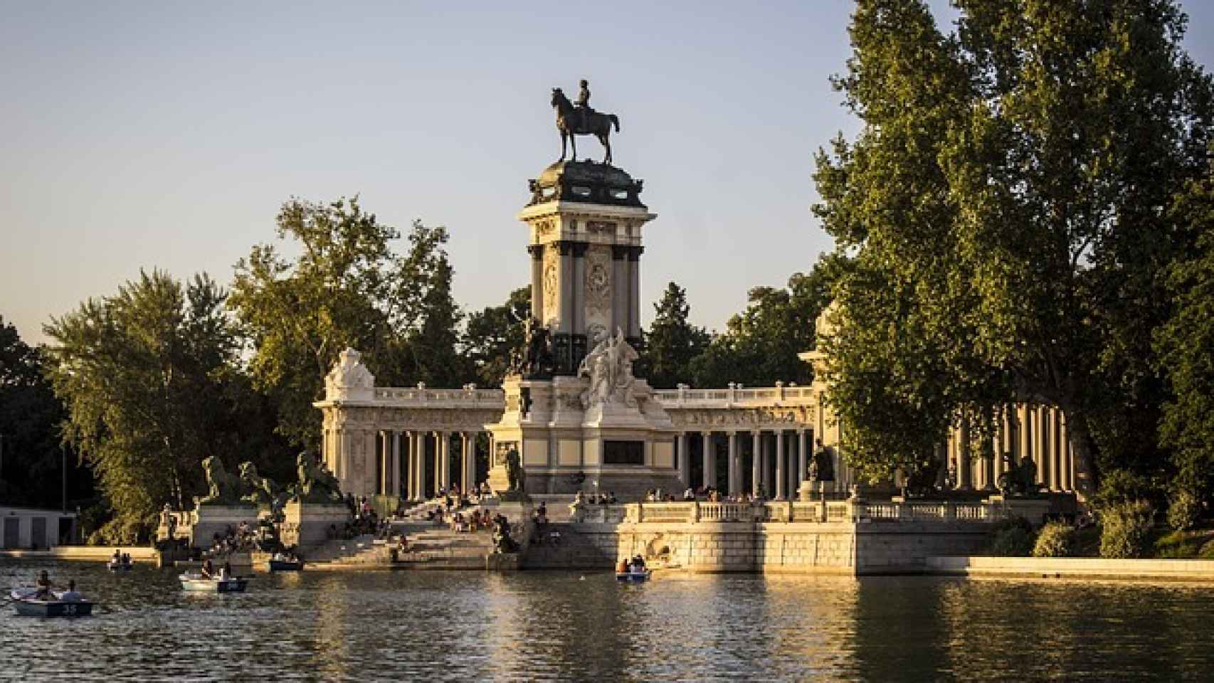 Imagen de archivo del Parque del Retiro en Madrid.