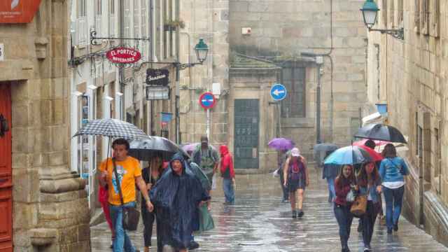 A la ciudad de Santiago la lluvia siempre le ha sentado muy bien