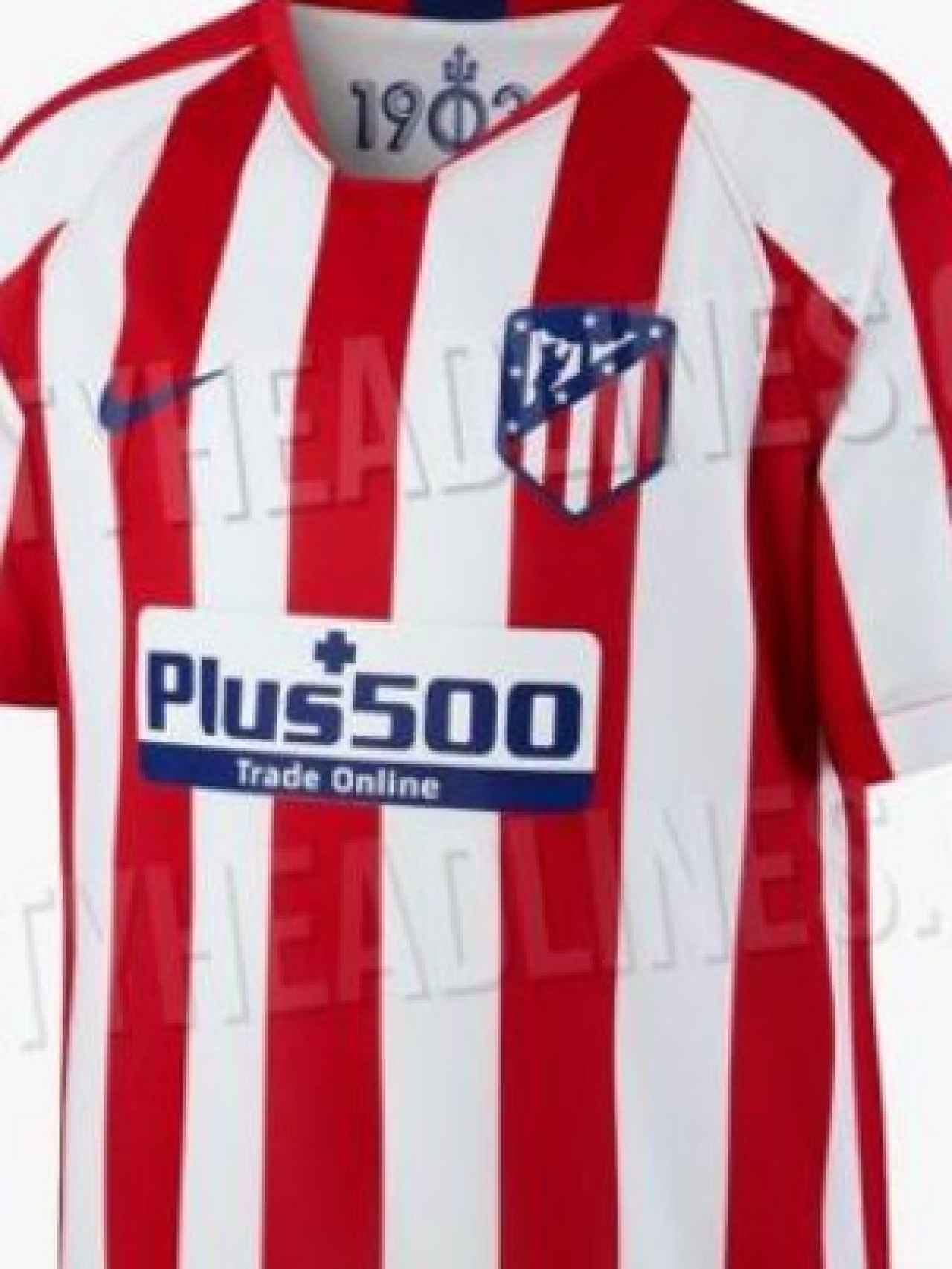 Equipación del Atlético de Madrid para la temporada 2019/2020