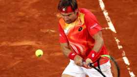 David Ferrer, en el Mutua Madrid Open 2019
