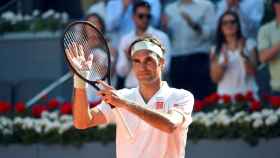 Federer en el Mutua Madrid Open