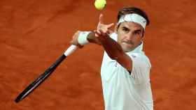 Roger Federer, en el Mutua Madrid Open