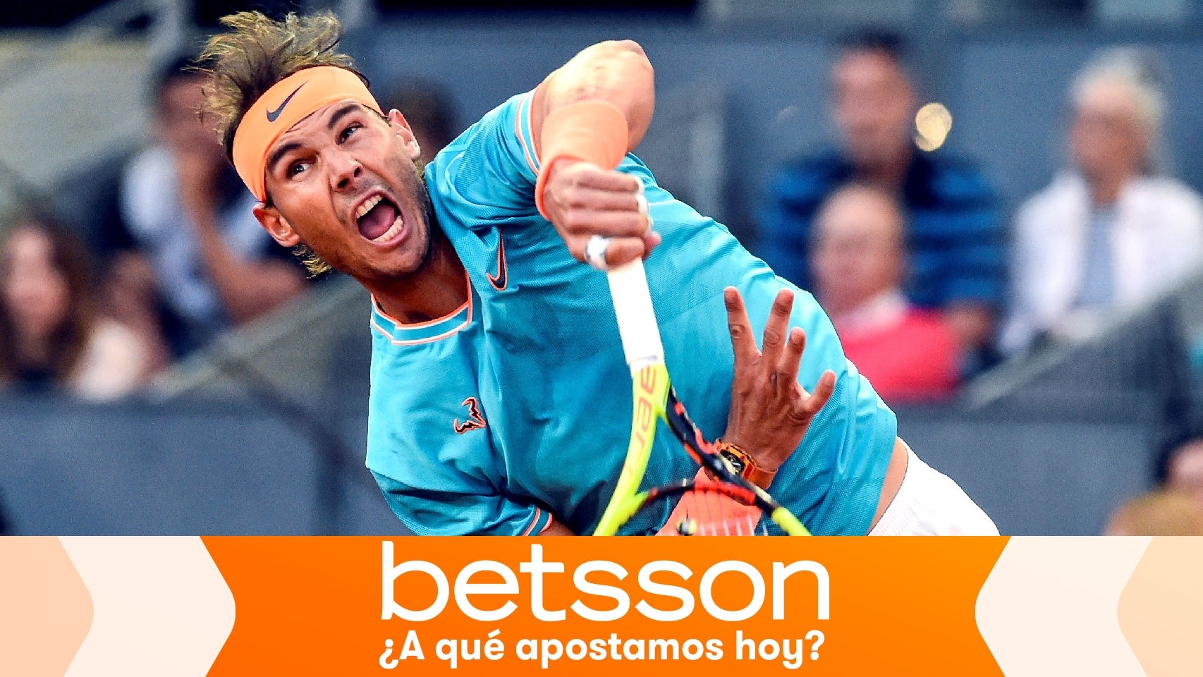 Rafa Nadal, en el Mutua Madrid Open