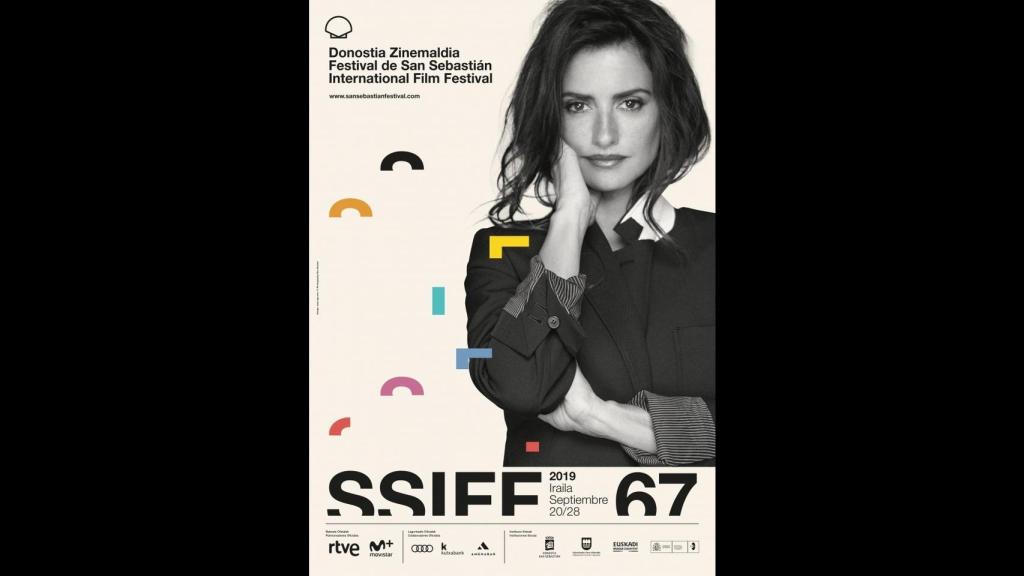 Cartel del festival de cine de San Sebastián.