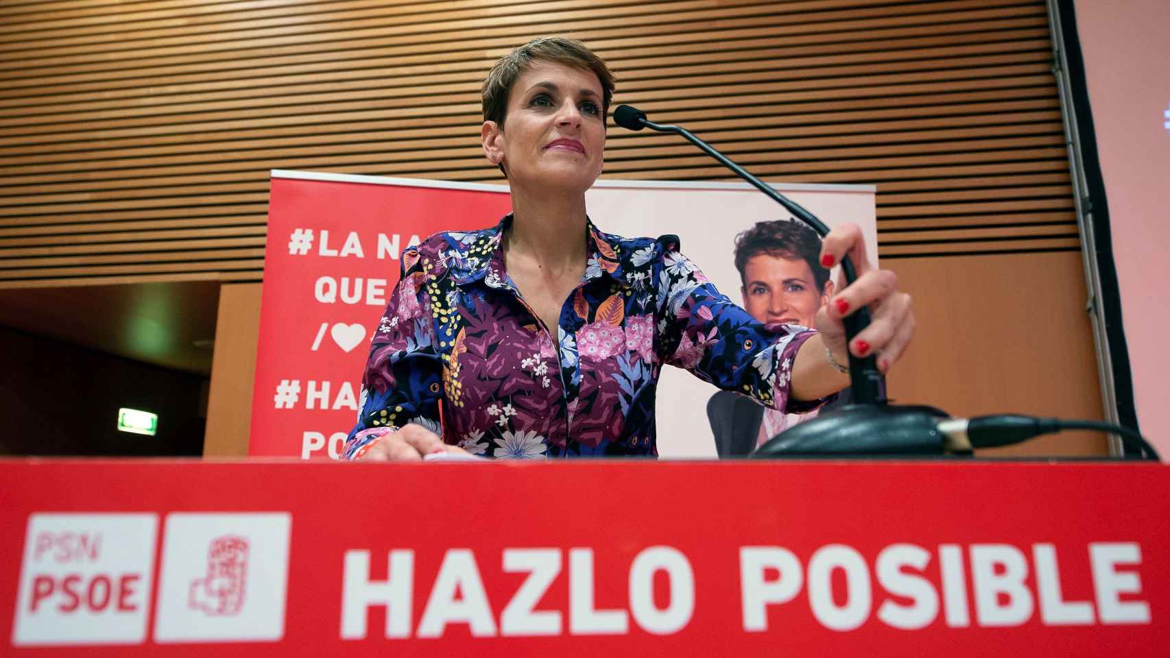 María Chivite será presidenta de Navarra a partir de este viernes.