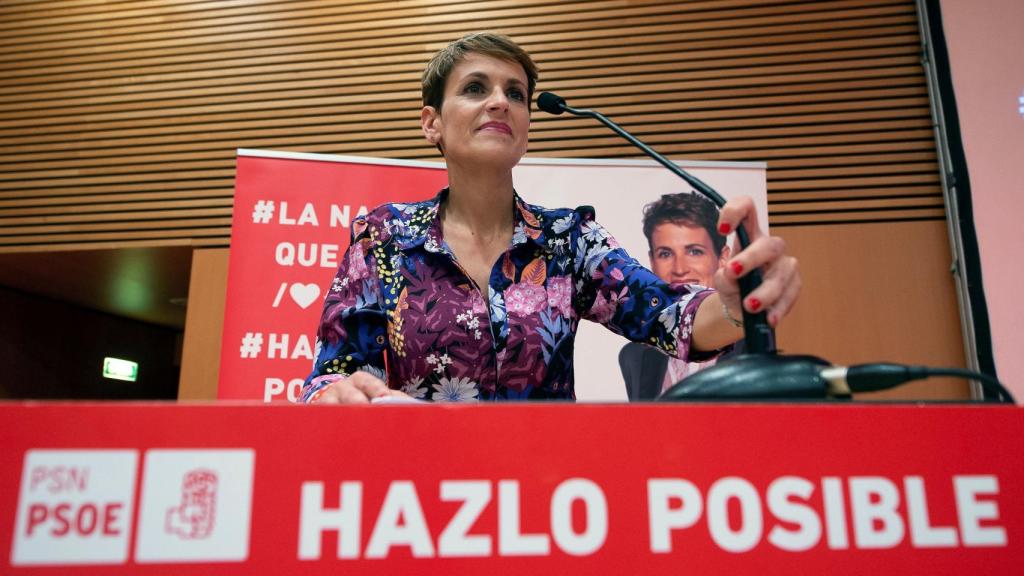 María Chivite será presidenta de Navarra a partir de este viernes.
