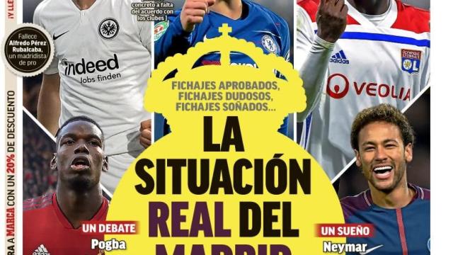 La portada del diario MARCA (11/05/2019)