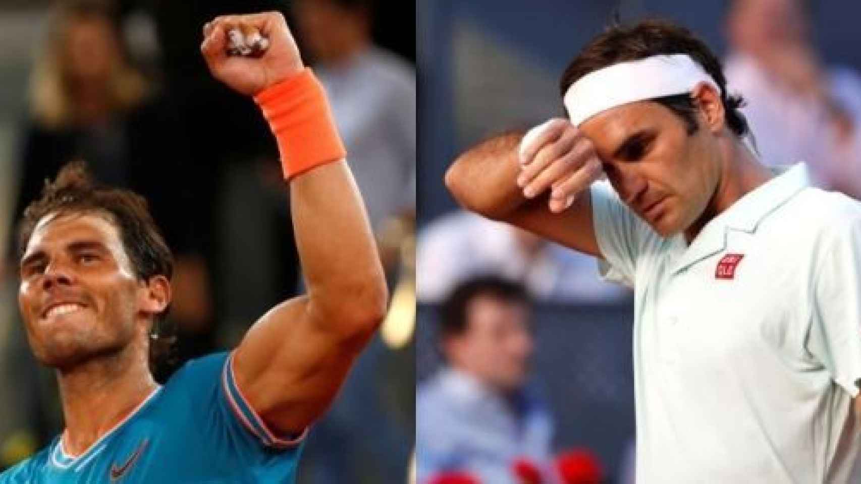 Nadal ganó con soltura frente a Wawrinka y Federer fue derrotado por Thiem