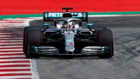 Lewis Hamilton, en el Gran Premio de España de la Fórmula 1