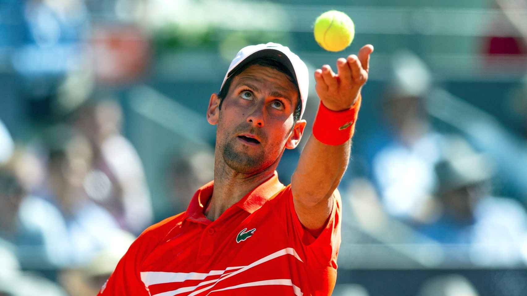 Novak Djokovic, en el Mutua Madrid Open 2019