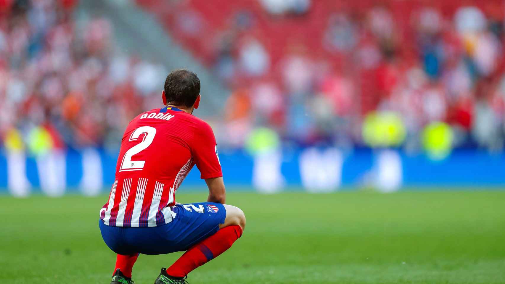 Diego Godín se despide del Wanda Metropolitano