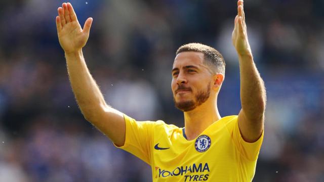 Eden Hazard se despide de la afición del Chelsea