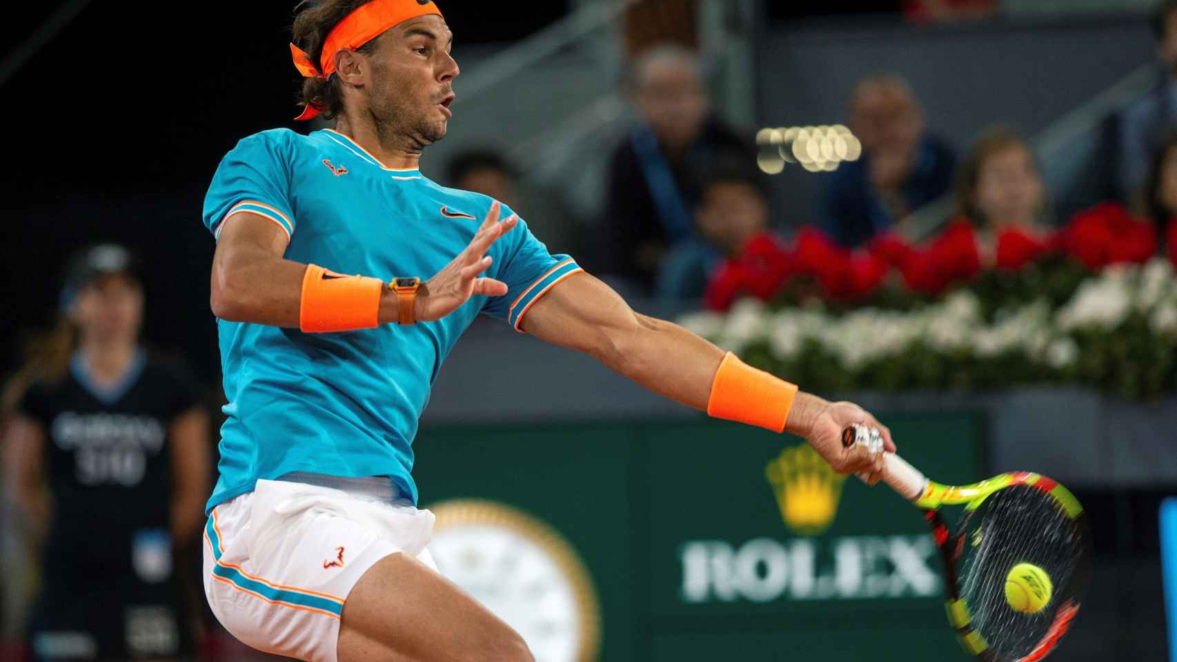 Rafa Nadal, en el Mutua Madrid Open 2019