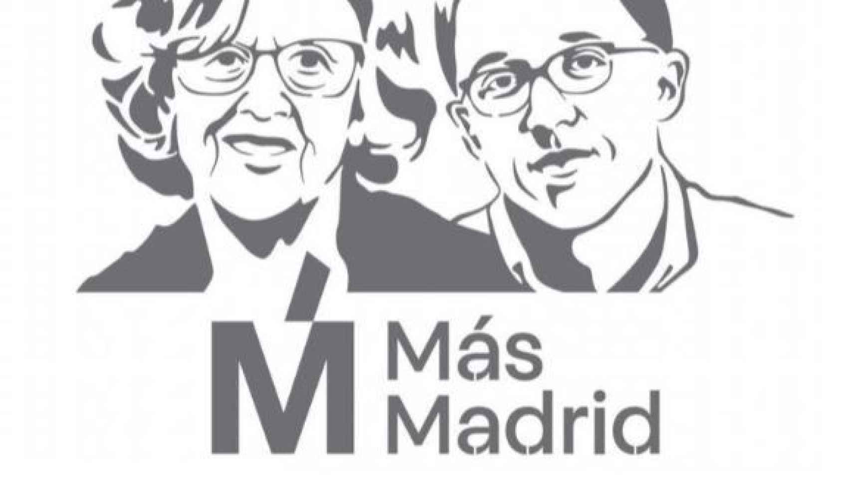 Imagen de los candidatos Manuela Carmena e Íñigo Errejón a la Comunidad de Madrid