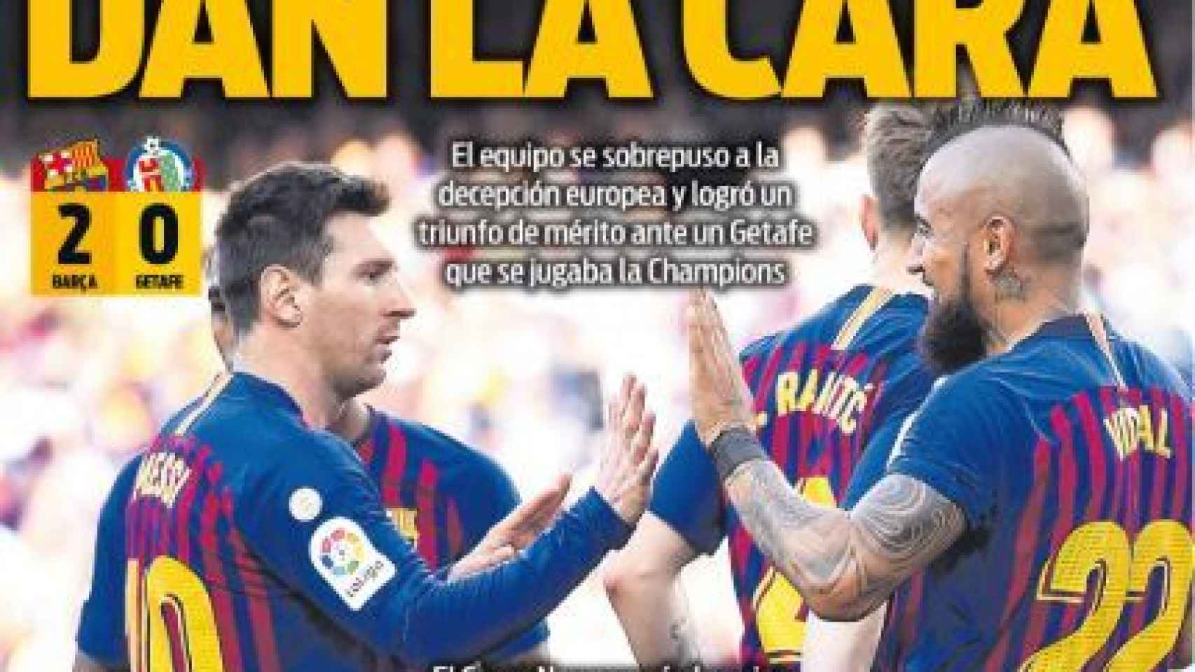 La portada del diario Sport (13/05/2019)