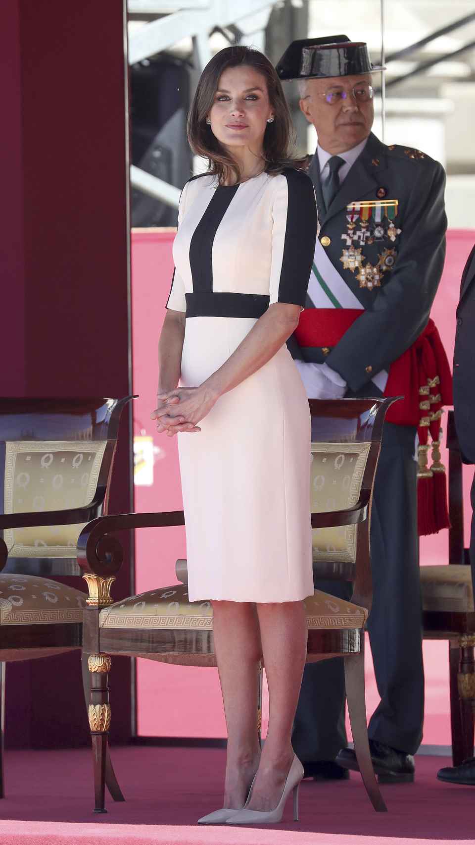 La reina Letizia ha presidido este lunes el acto conmemorativo del 175 aniversario de la fundación de la Guardia Civil.