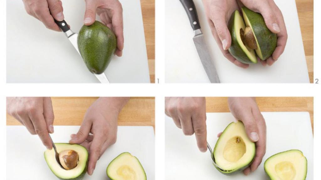 Cómo preparar el aguacate para su consumo.