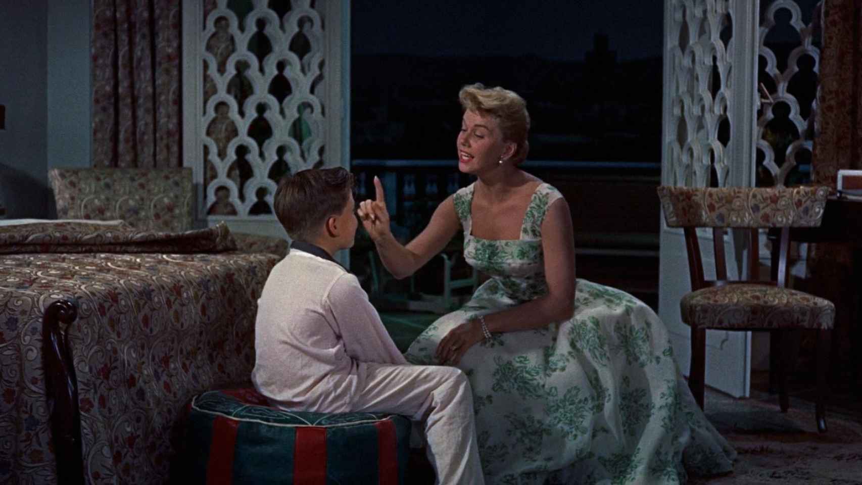 Doris Day cantando 'Qué será, será' en la película 'El hombre que sabía demasiado'.