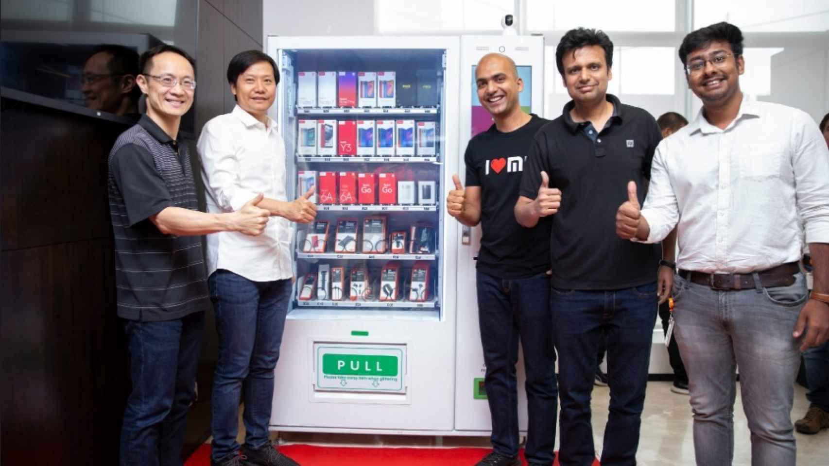 La máquina expendedora de Xiaomi es real y te venderá móviles