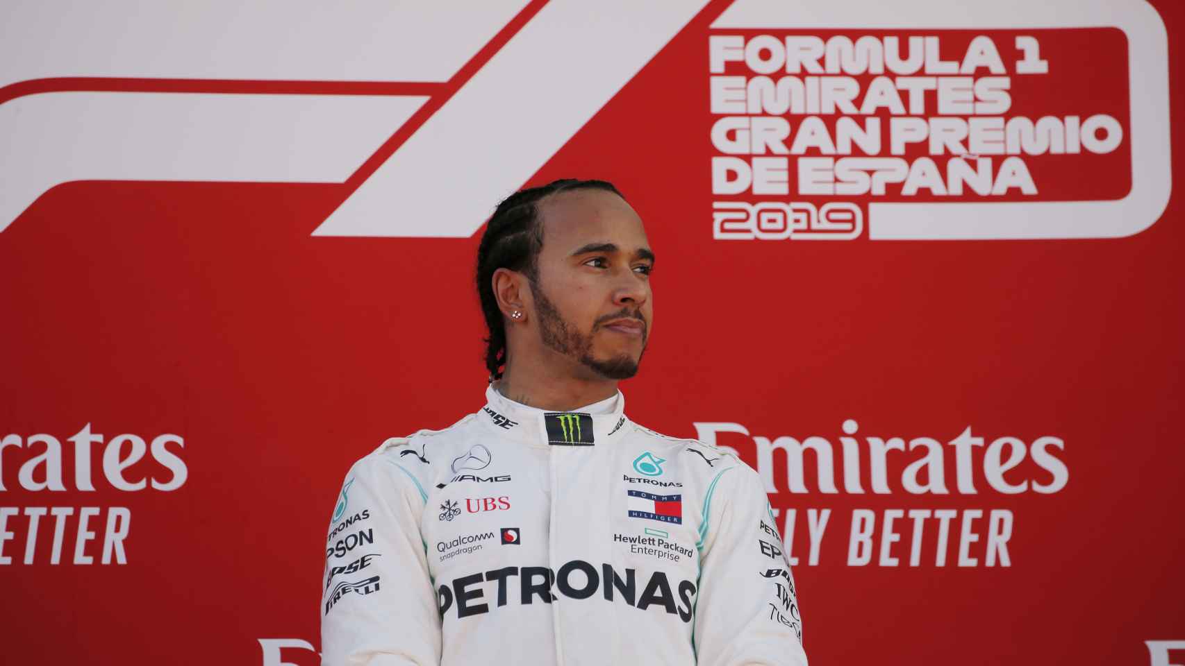 Lewis Hamilton, en el Gran Premio de España de la Fórmula 1