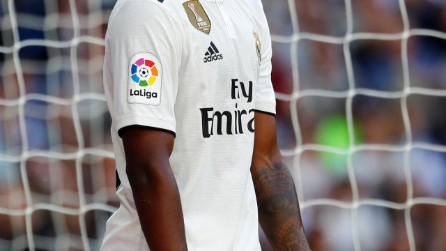 Vinicius Júnior, en un partido del Real Madrid