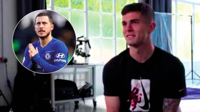 Pulisic y Hazard