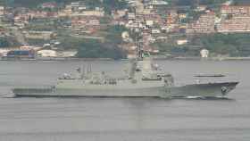 La fragata Méndez Núñez estaba incorporada a un grupo de combate de EEUU.