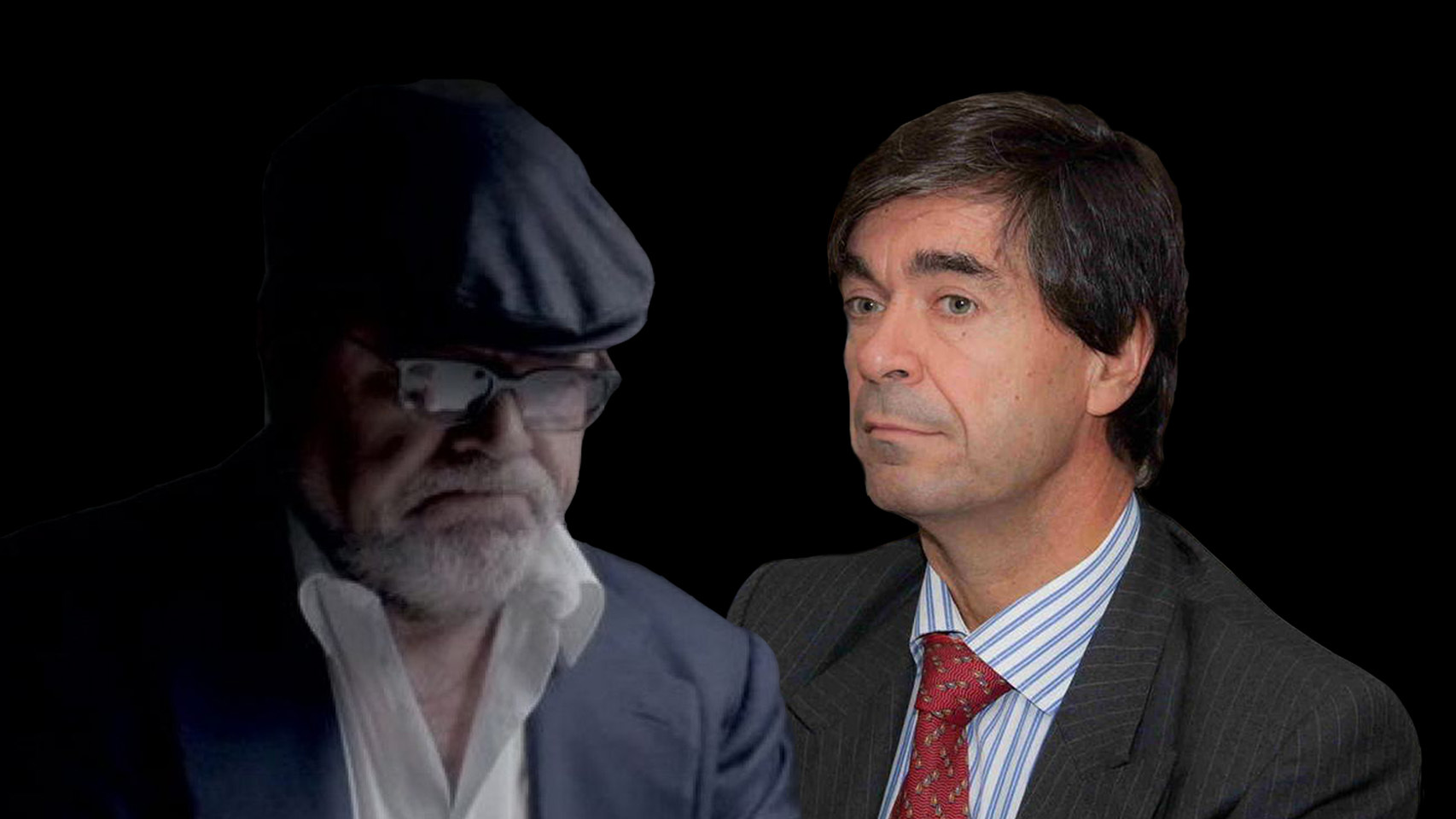 José Manuel Villarejo y el empresario Ángel Pérez Maura.