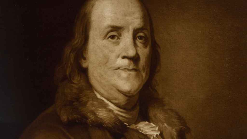 Cuadro de Benjamin Franklin.