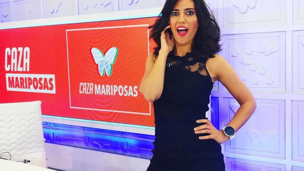Nuria Marín presentando 'Cazamariposas'.