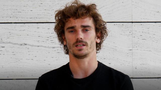 Antoine Griezmann, en su despedida del Atlético de Madrid