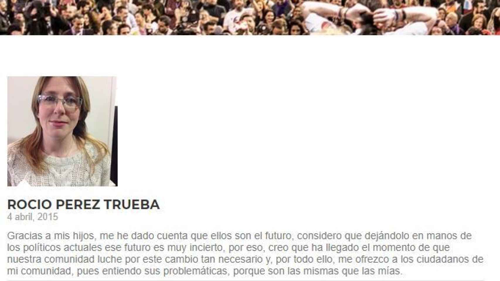 Información publicada en la web de Podemos Cantabria