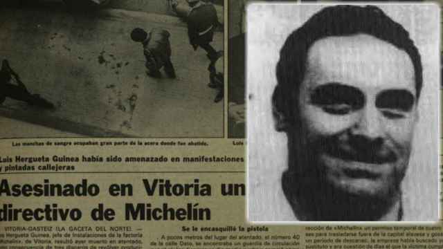El empresario Luis María Hergueta asesinado por ETA en 1980.