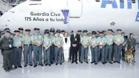 Air Europa rotula un avión con el nombre 'Guardia Civil' en honor a su 175 aniversario