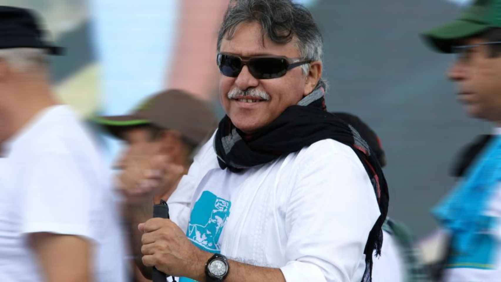 Jesús Santrich, líder narco de las FARC.