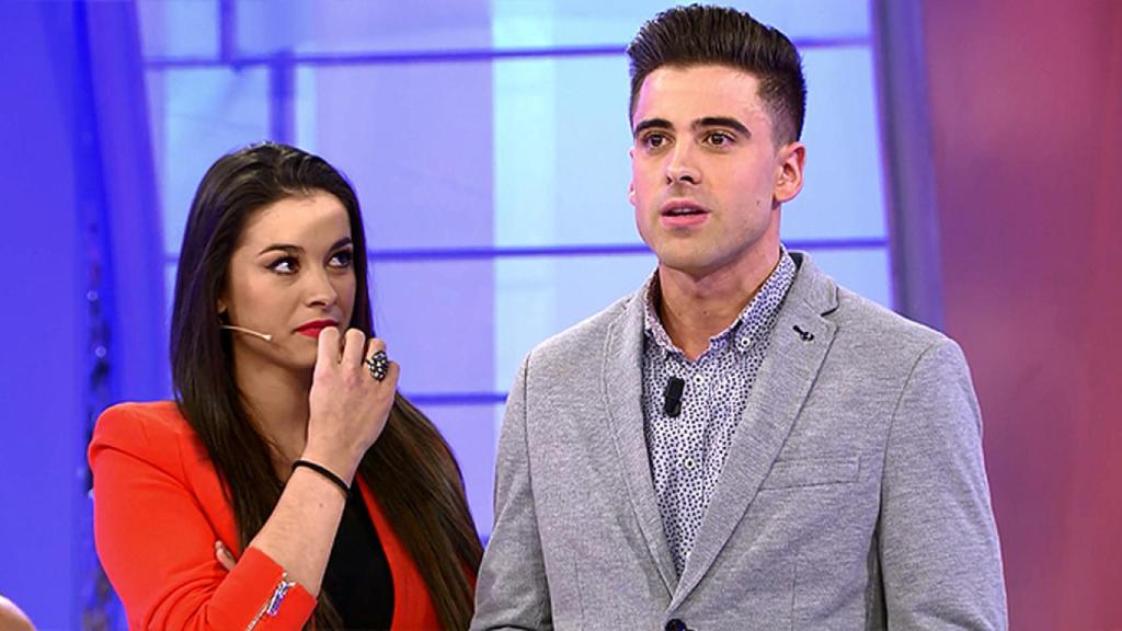 Sergio Ayala junto a Ruth Basauri en el programa 'Mujeres, hombres y viceversa'.