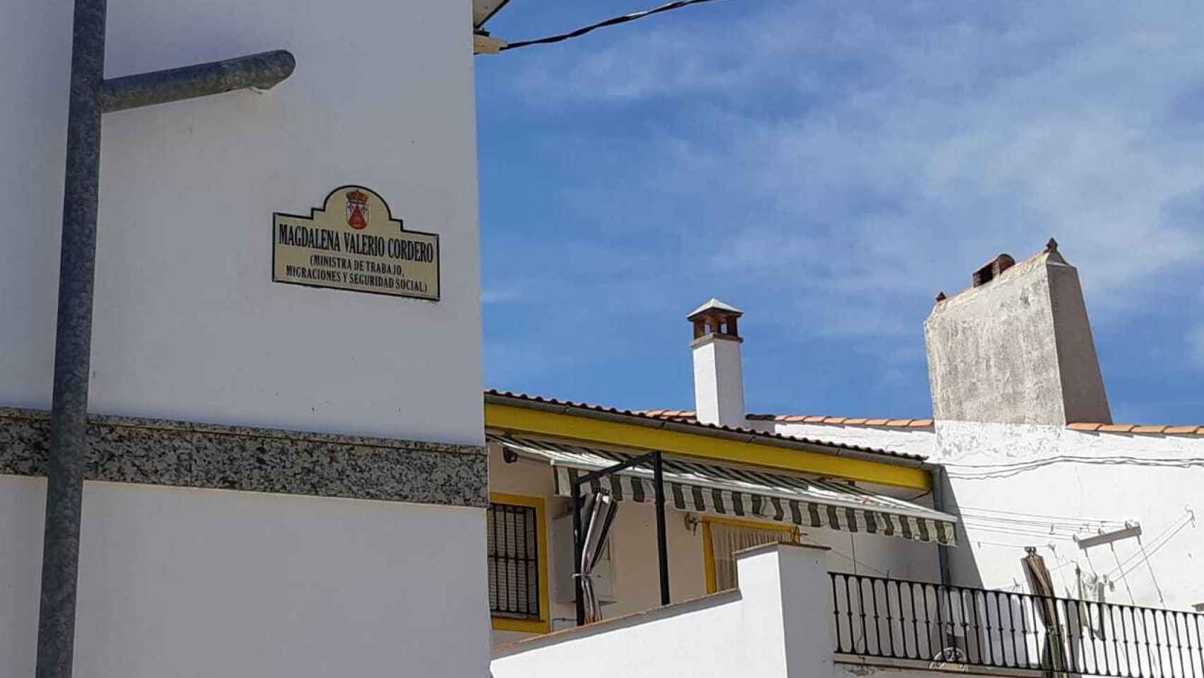 La calle Magdalena Valerio Cordero, en Torremocha, en su honor.