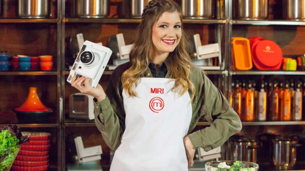 Miri Pérez-Cabrero en una imagen promocional de su edición de 'MasterChef'.