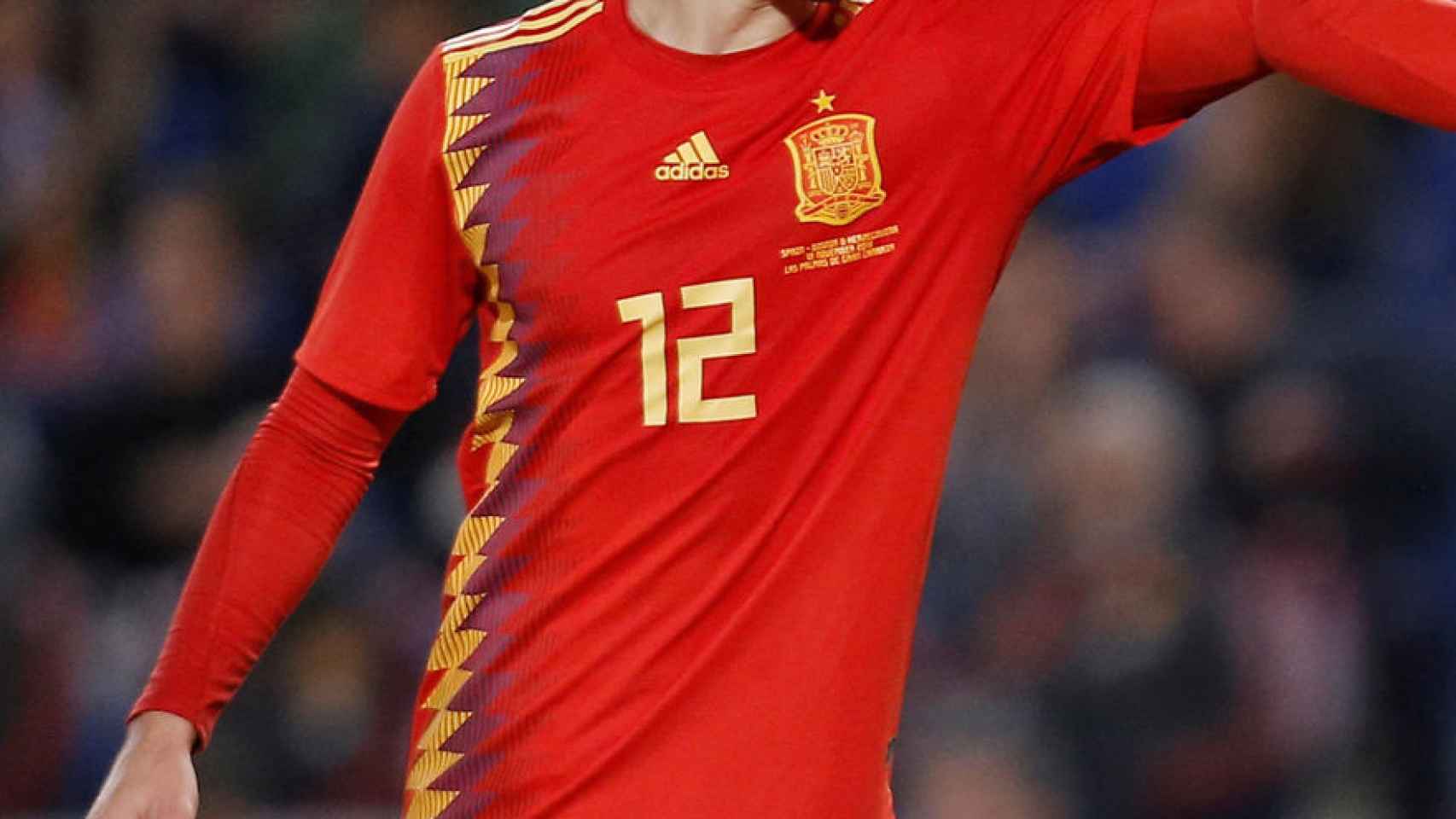  Camiseta de la selección española de fútbol de España : Ropa,  Zapatos y Joyería