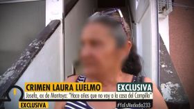 Josefa, exnovia de Bernardo Montoya, durante una entrevista en 'Ya es Mediodía'