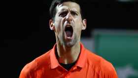 Novak Djokovic, en el Masters 1000 de Roma