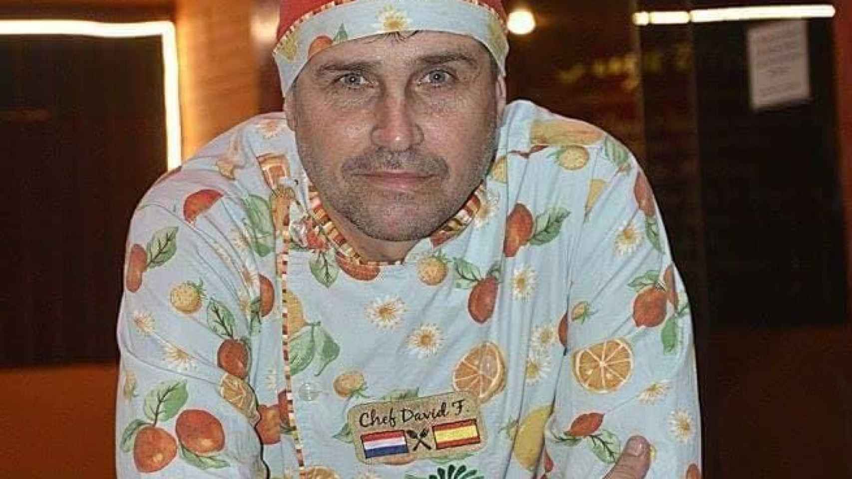 El cocinero español David Faro Bitria, detenido en Paraguay.