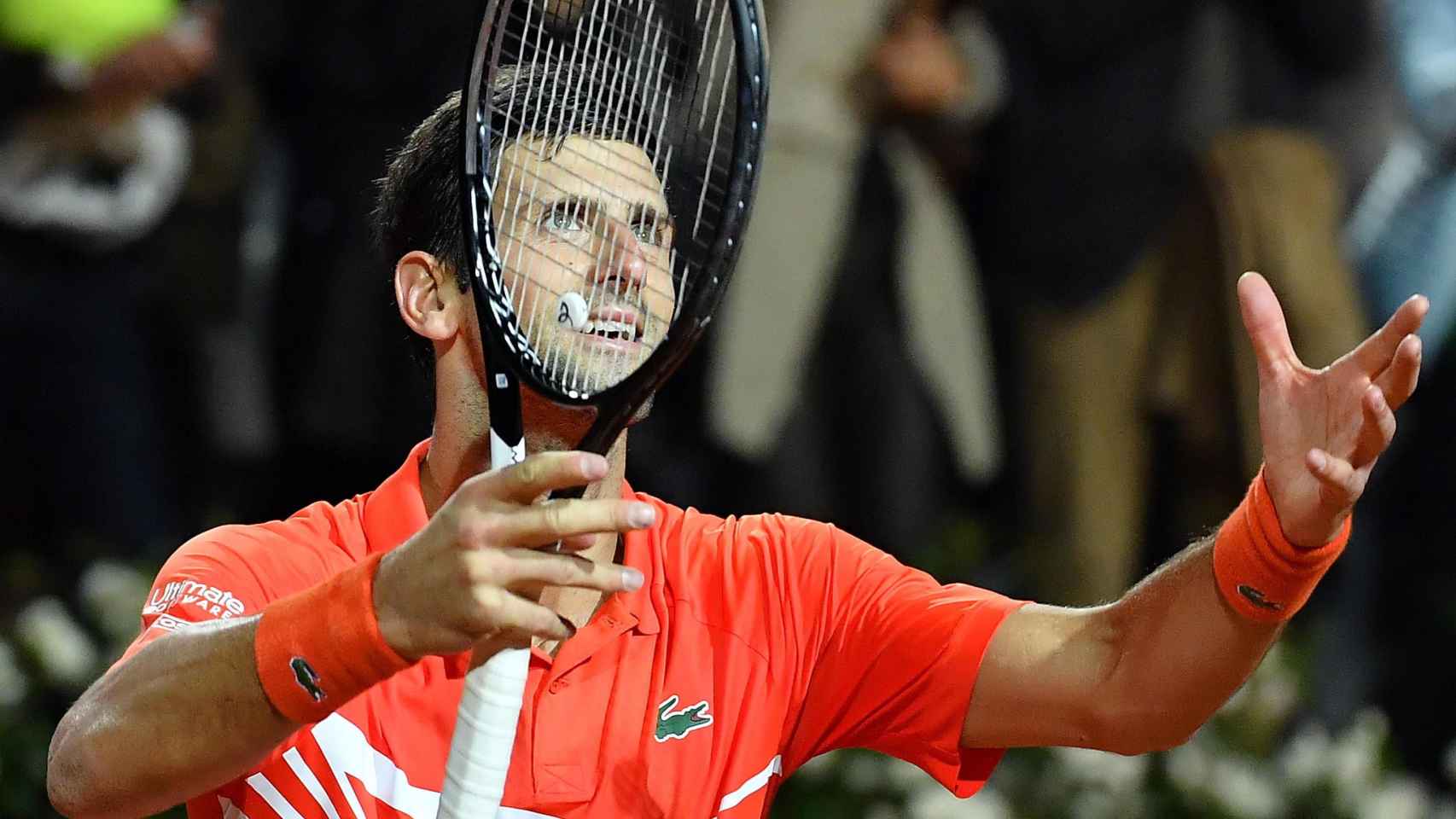 Djokovic, durante el Masters 1000 de Roma