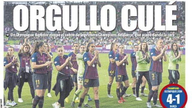 Portada Mundo Deportivo (19/05/19)