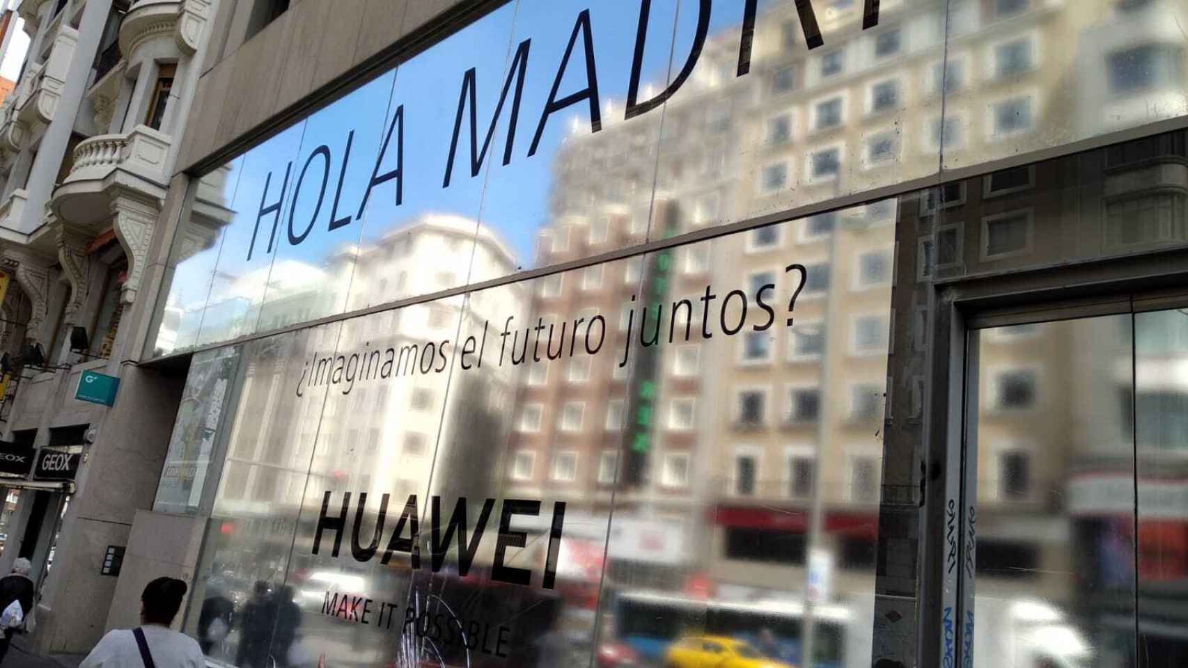 Huawei abrirá en julio en Madrid su tienda más grande del mundo.
