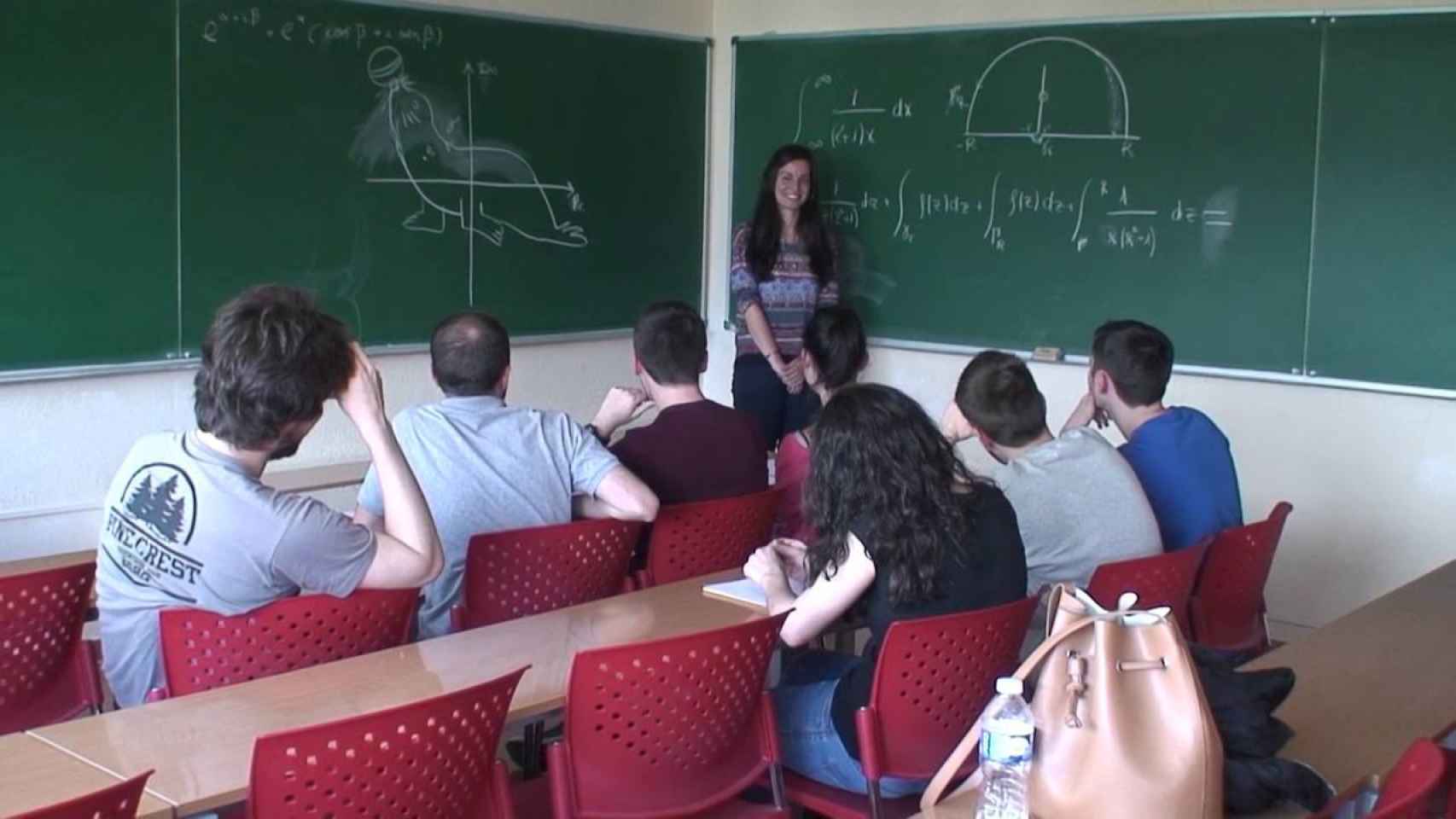 Alumnos del Doble Grado de Matemáticas y Físicas en la Universidad de Santiago de Compostela