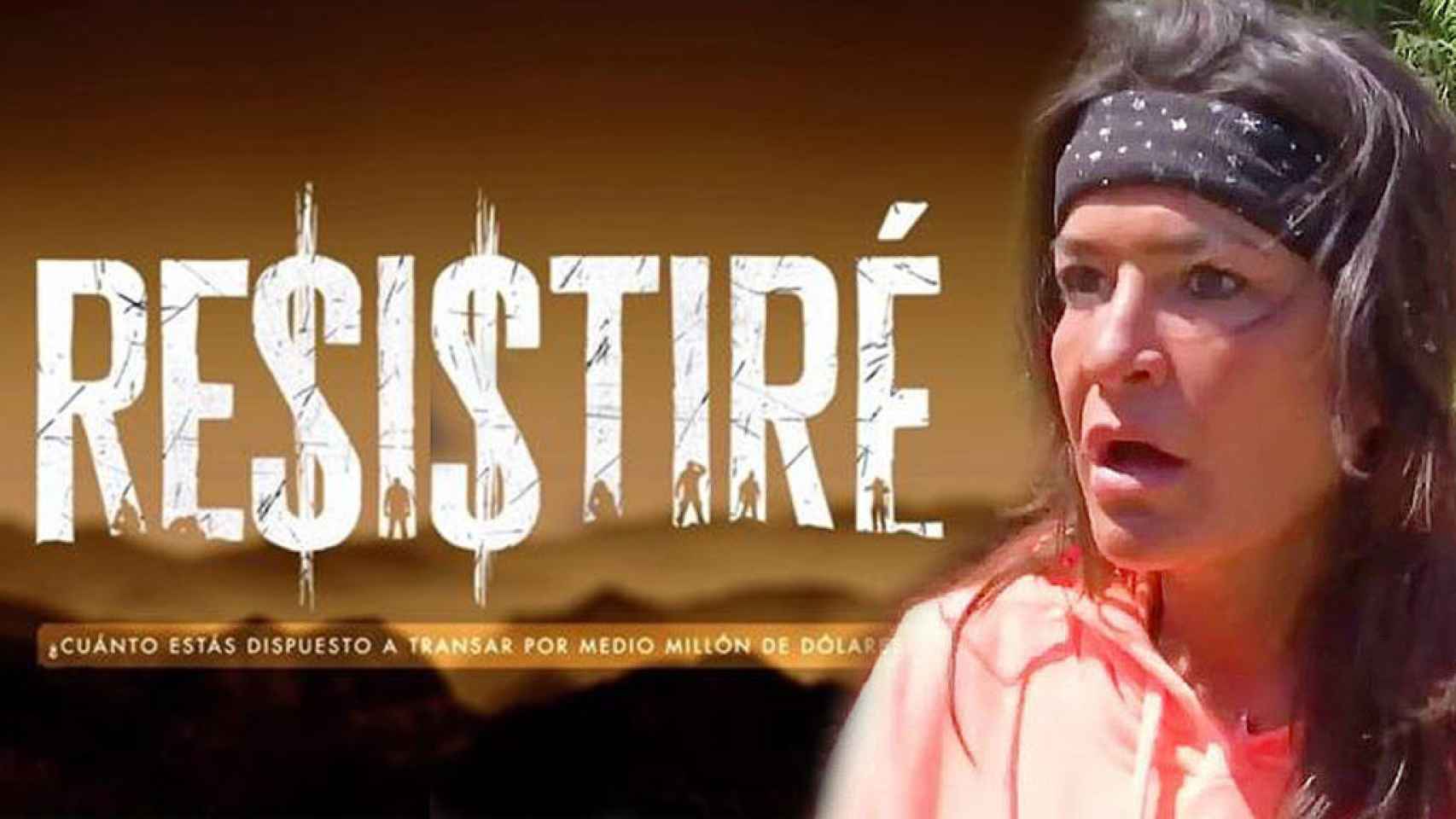 Aída Nizar en una imagen promocional de 'Resistiré'.