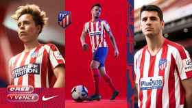 El Atlético de Madrid presenta su nueva equipación para la temporada 2019/2020